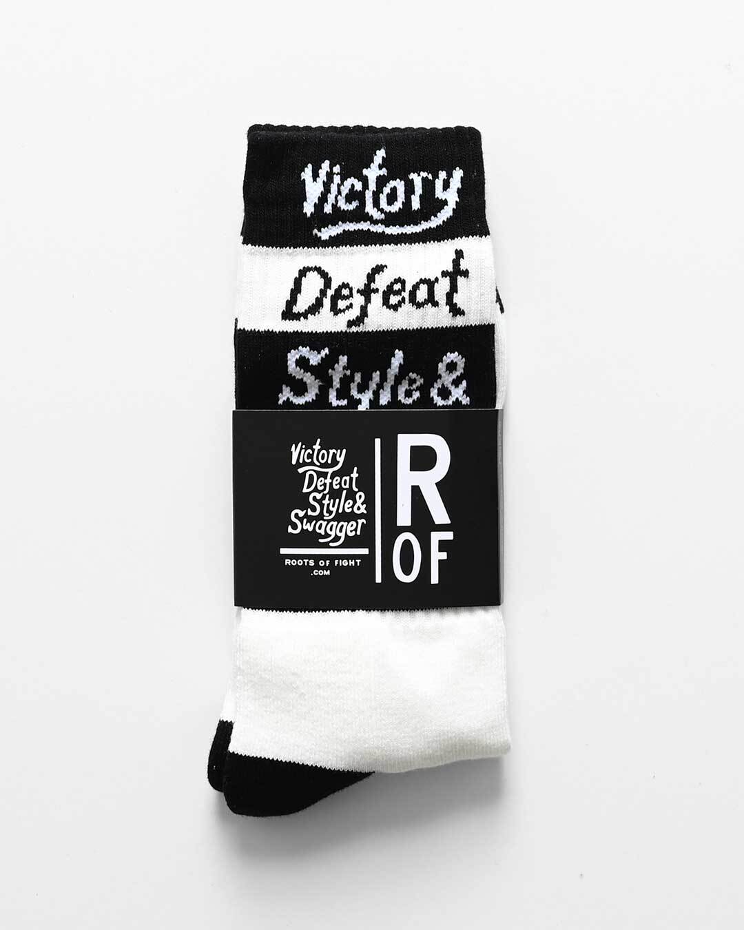 ROF VDSS Striped Socks - Roots of Fight