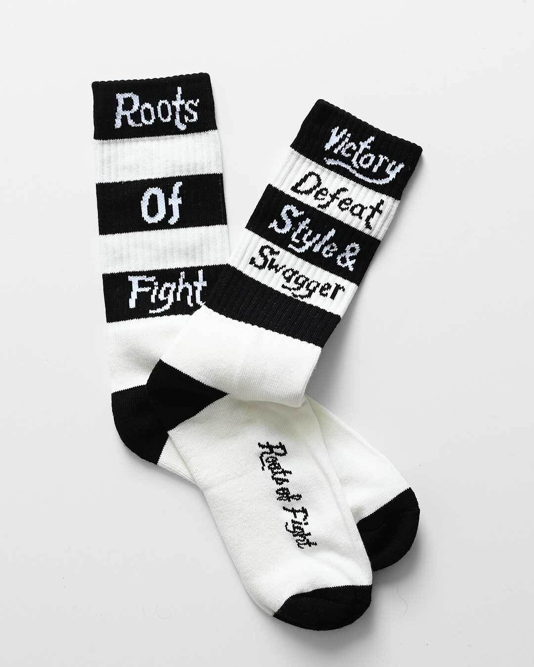 ROF VDSS Striped Socks - Roots of Fight