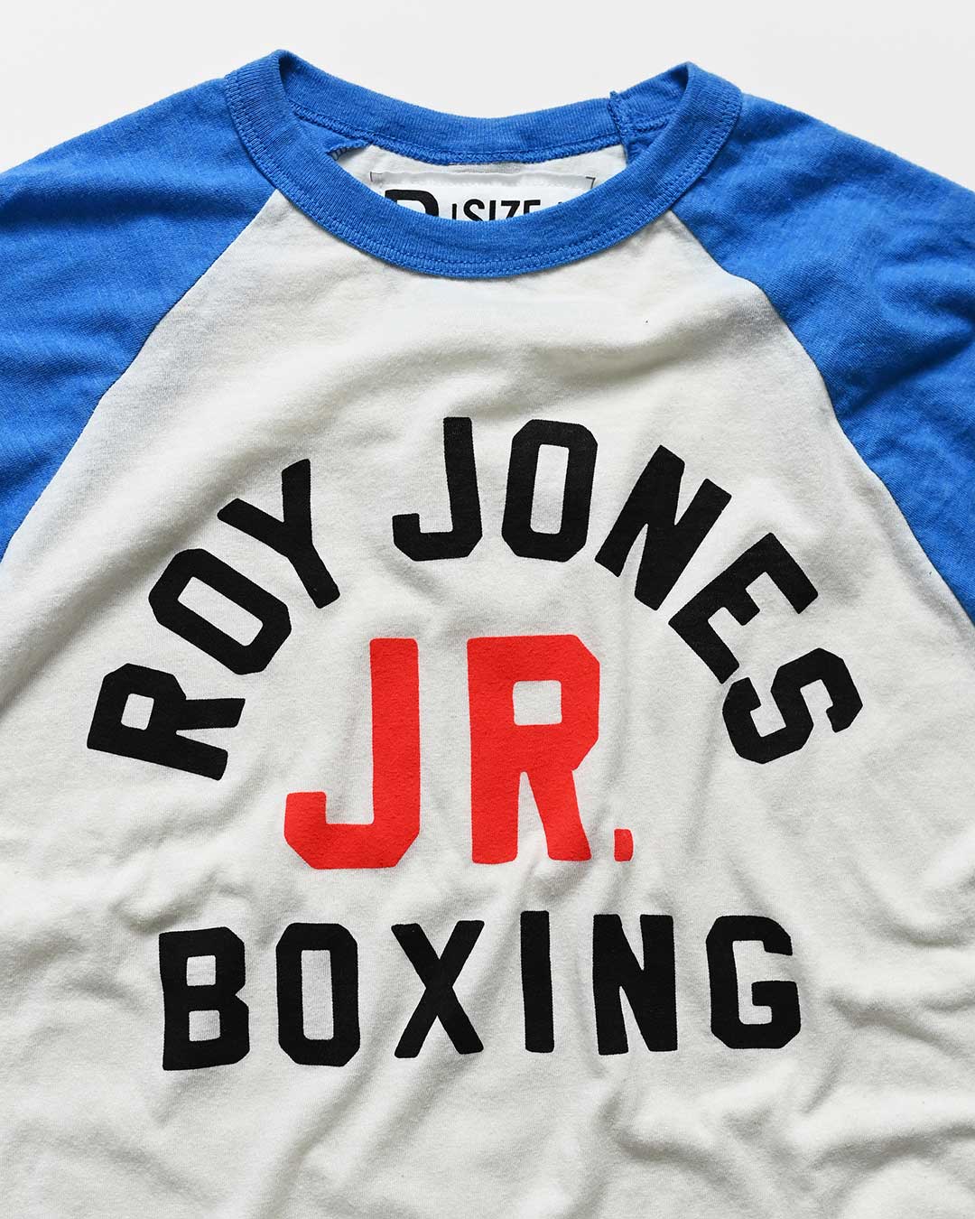 Roy Jones Jr. Boxing Blue Raglan - Roots of Fight