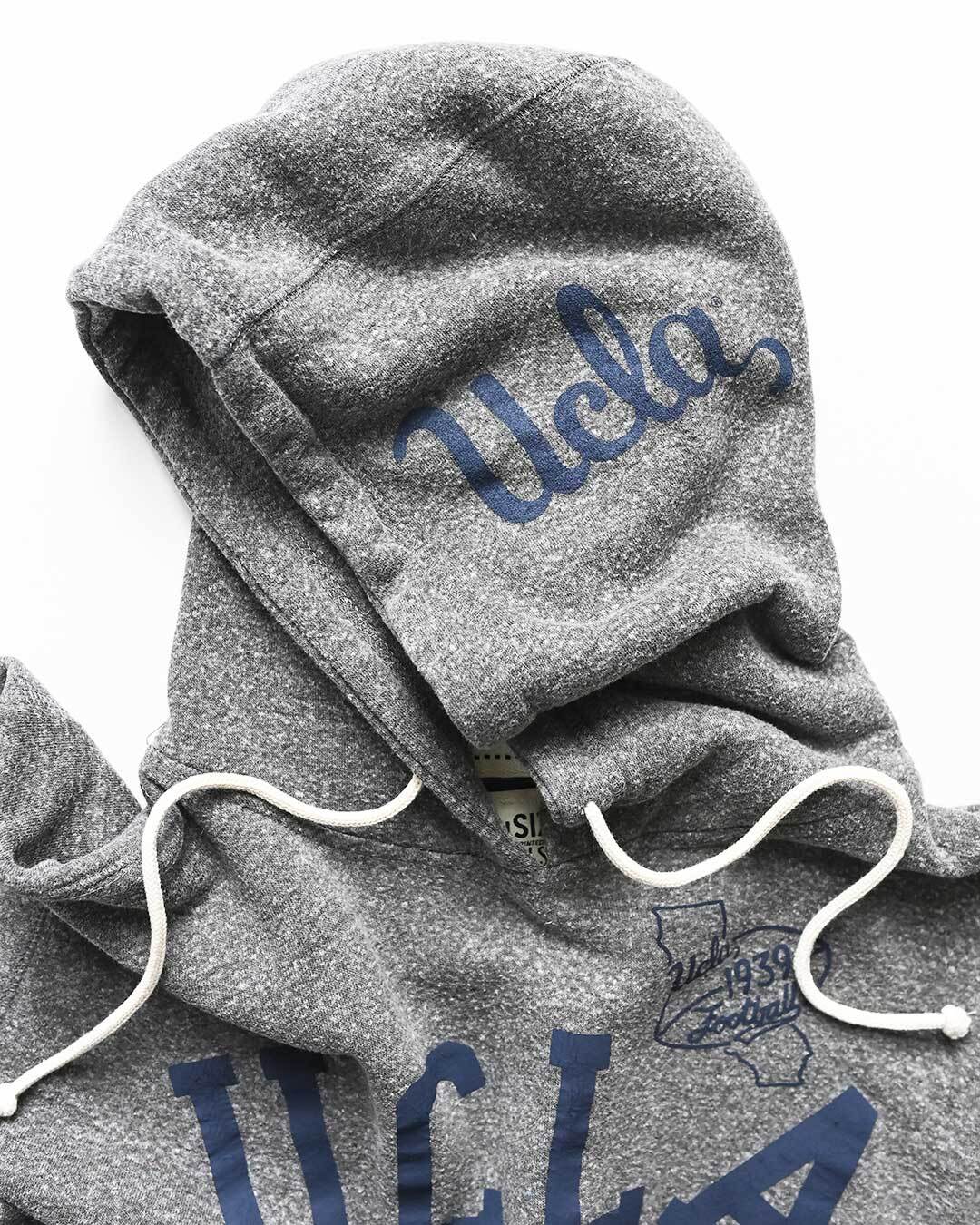 UCLA - JR &#39;39 Football Grey PO Hoody - Roots of Fight