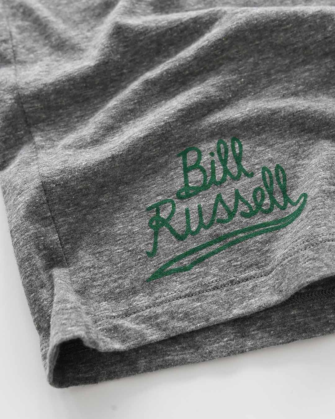 USF - Bill Russell #6 Grey Tee - Roots of Fight