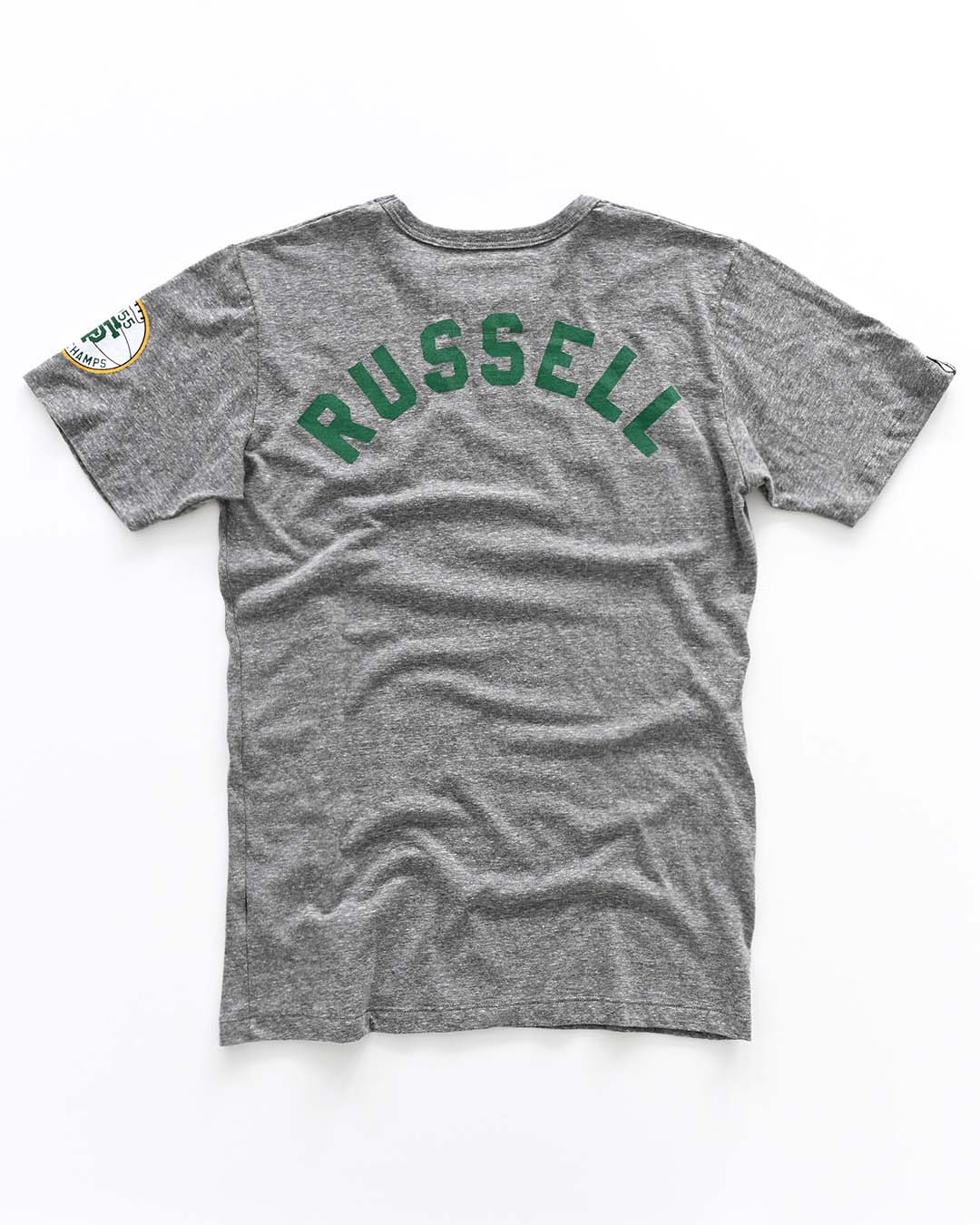 USF - Bill Russell #6 Grey Tee - Roots of Fight