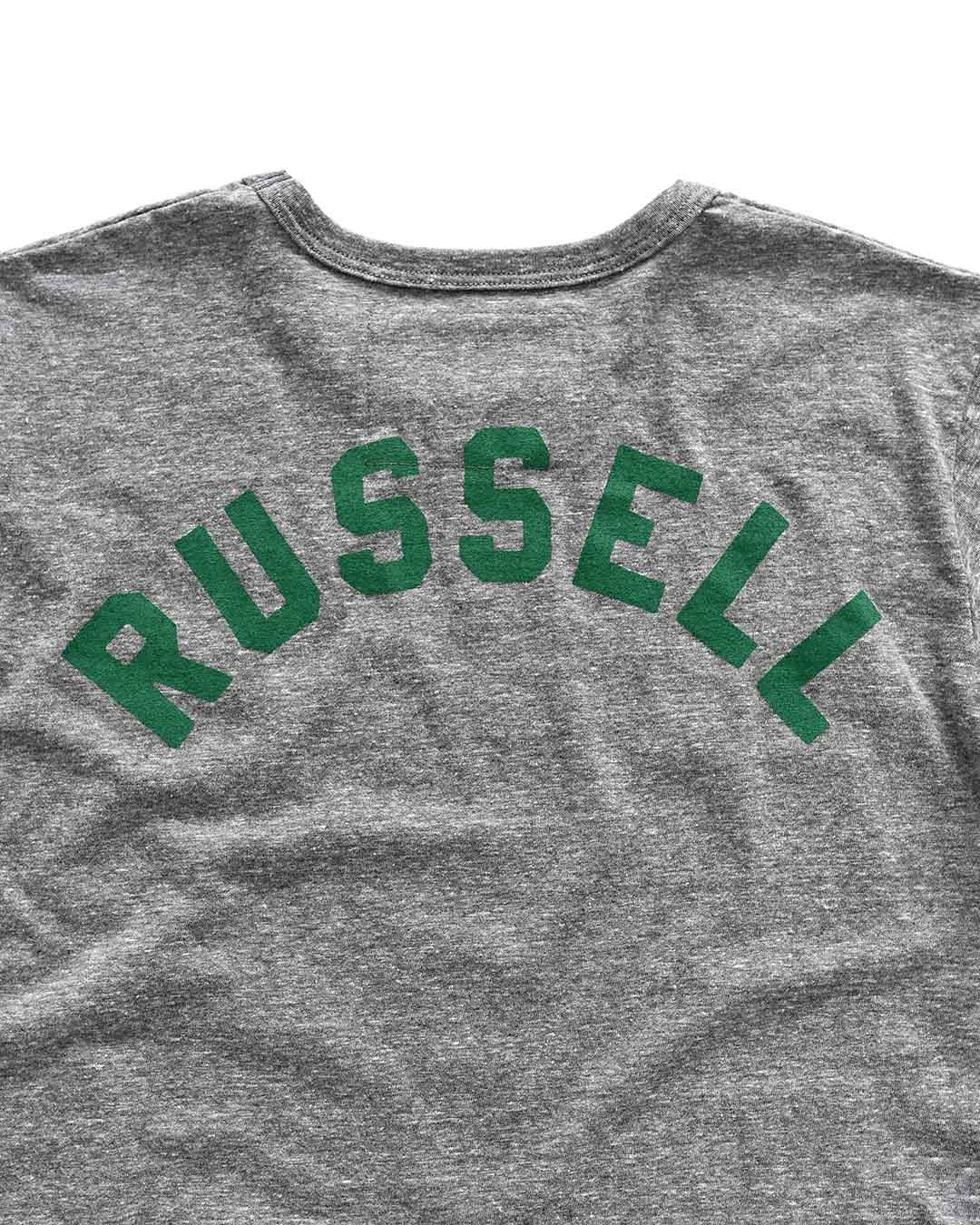 USF - Bill Russell #6 Grey Tee - Roots of Fight