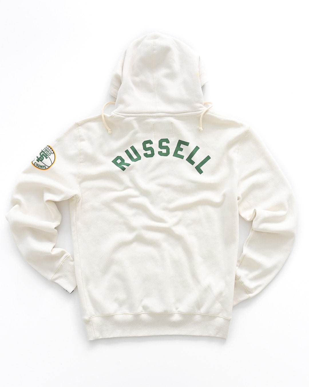 USF - Bill Russell #6 White PO Hoody - Roots of Fight