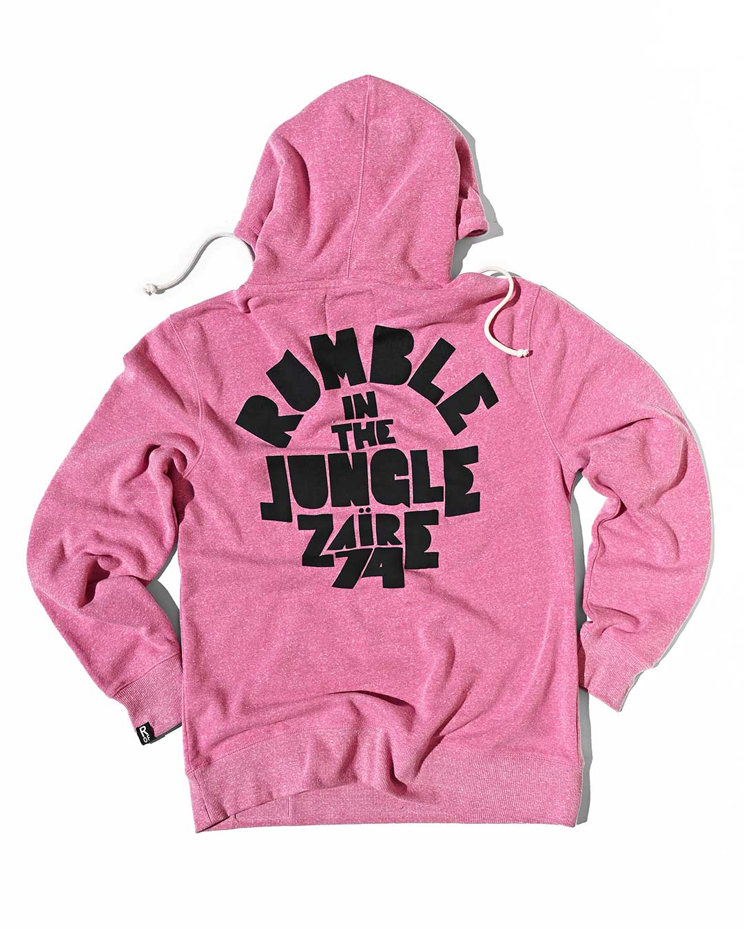 Ali Rumble in the Jungle Pink Hoody - Roots of Fight
