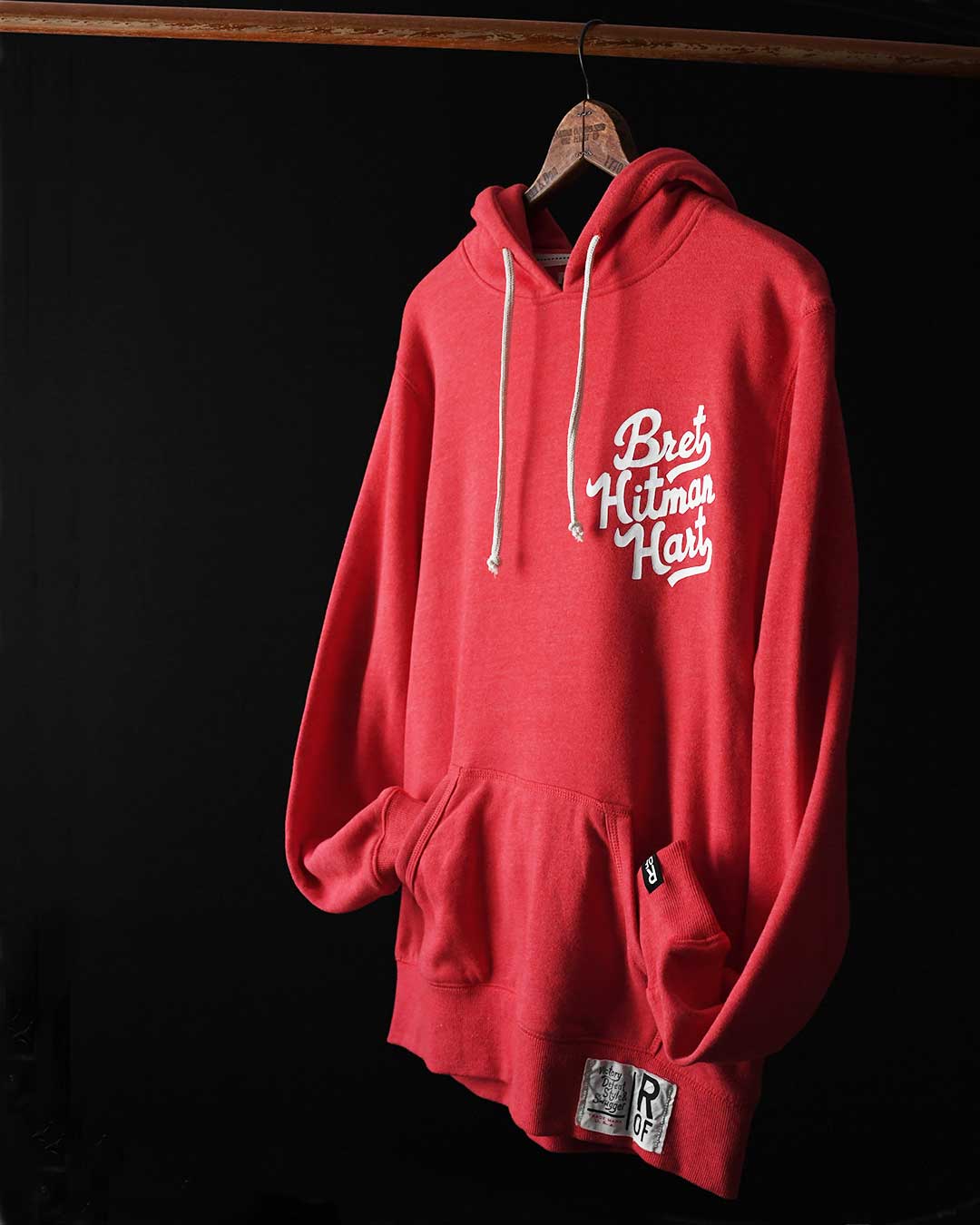 Bret Hart Hitman Red PO Hoody - Roots of Fight