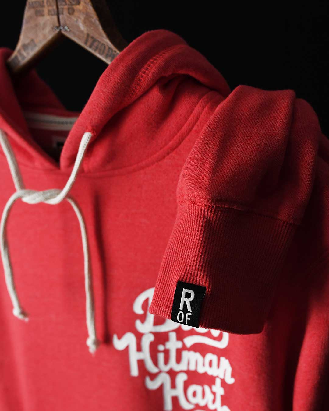 Bret Hart Hitman Red PO Hoody - Roots of Fight