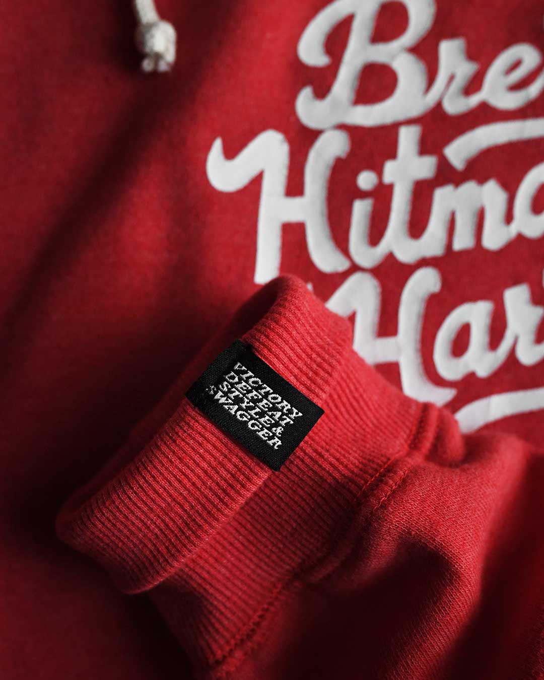 Bret Hart Hitman Red PO Hoody - Roots of Fight