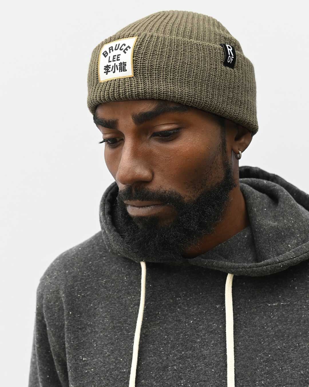 Classic Beanie Olive - Roots Lee of Bruce Fight