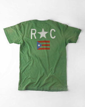 HHT - Clemente Heritage Green Tee XL / Sun Faded Green