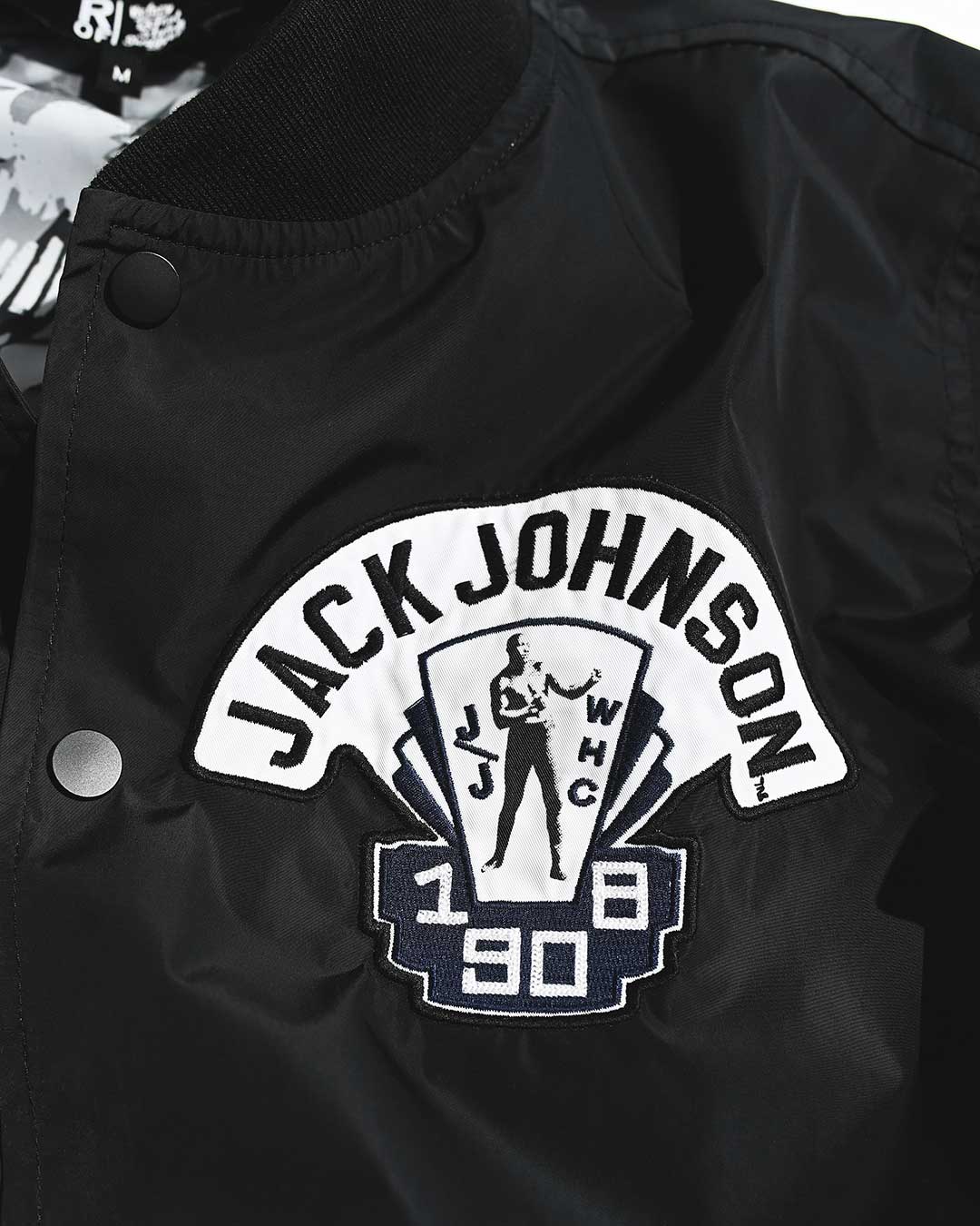 Jack &#39;Galveston Giant&#39; Johnson Stadium Jacket - Roots of Fight Canada