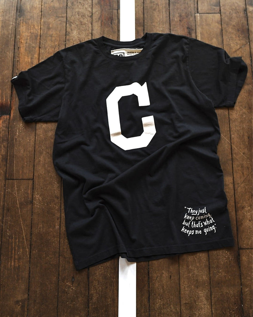 Jim Thorpe #21 Black Tee