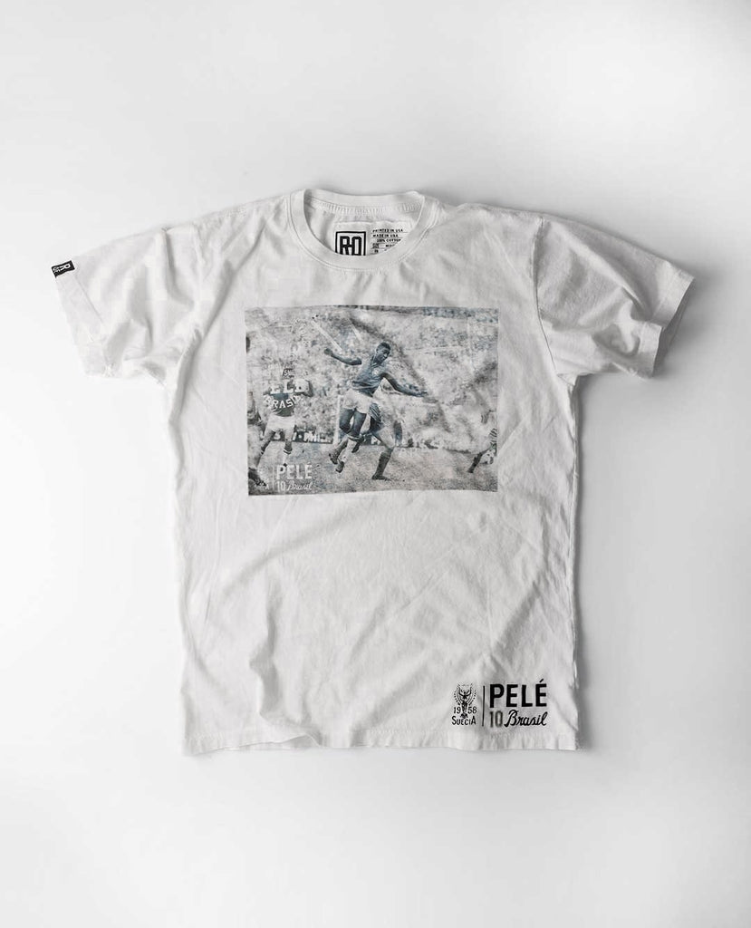 Pelé 1962 Photo Collage Tee - Roots of Fight